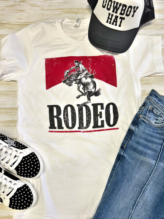 Rodeo Bronc Rider tee