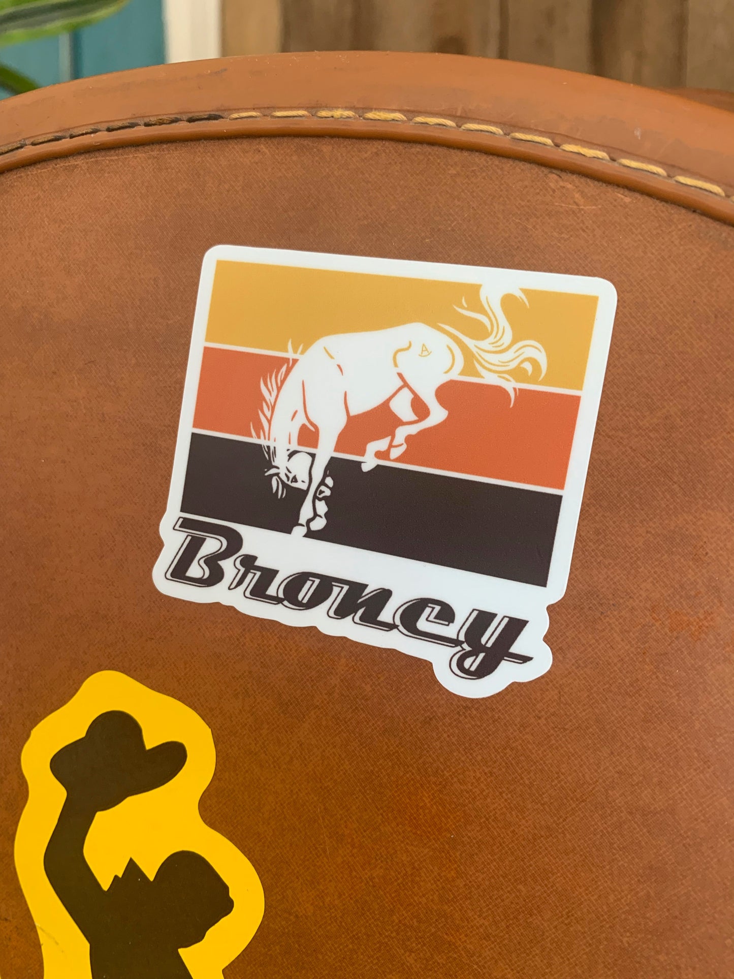 Broncy sticker