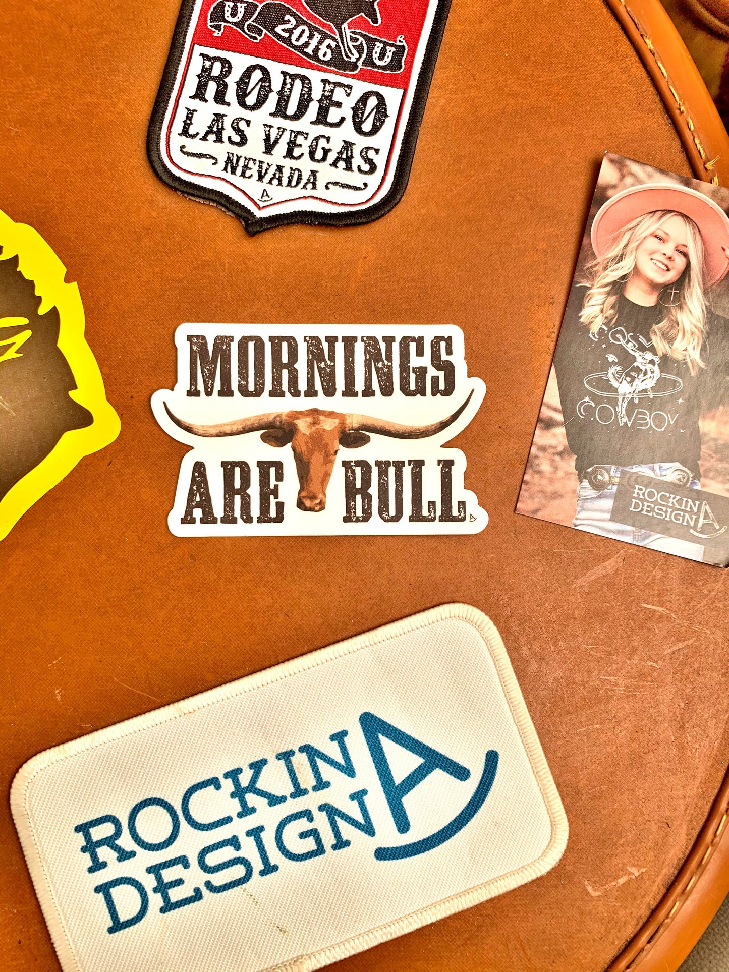 Sticker - Mornings are Bull