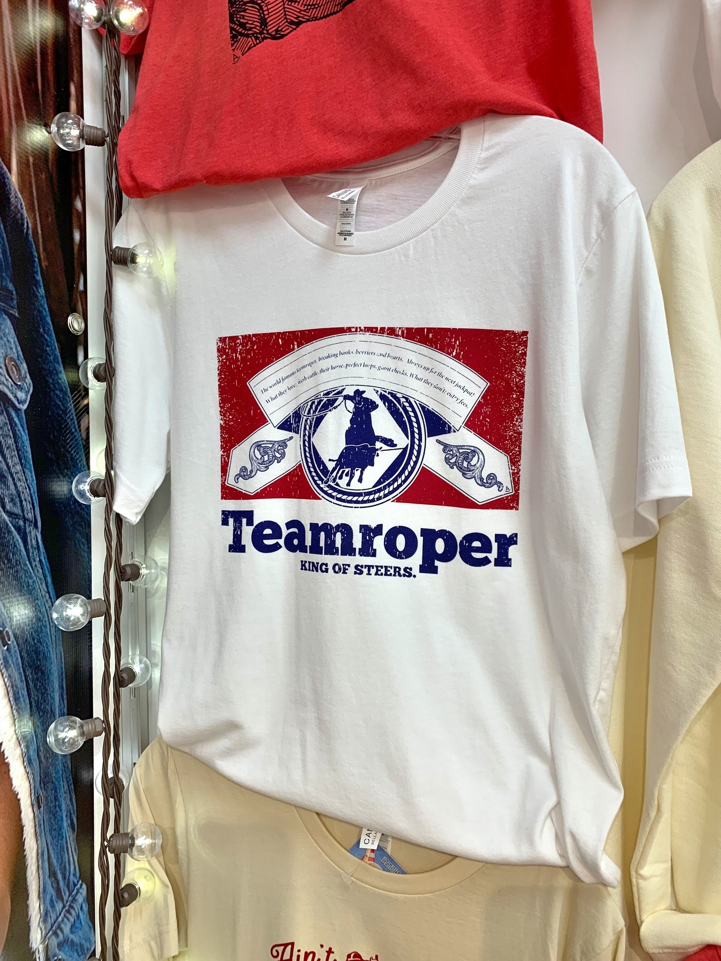 Teamroper - King of Steers t-shirt