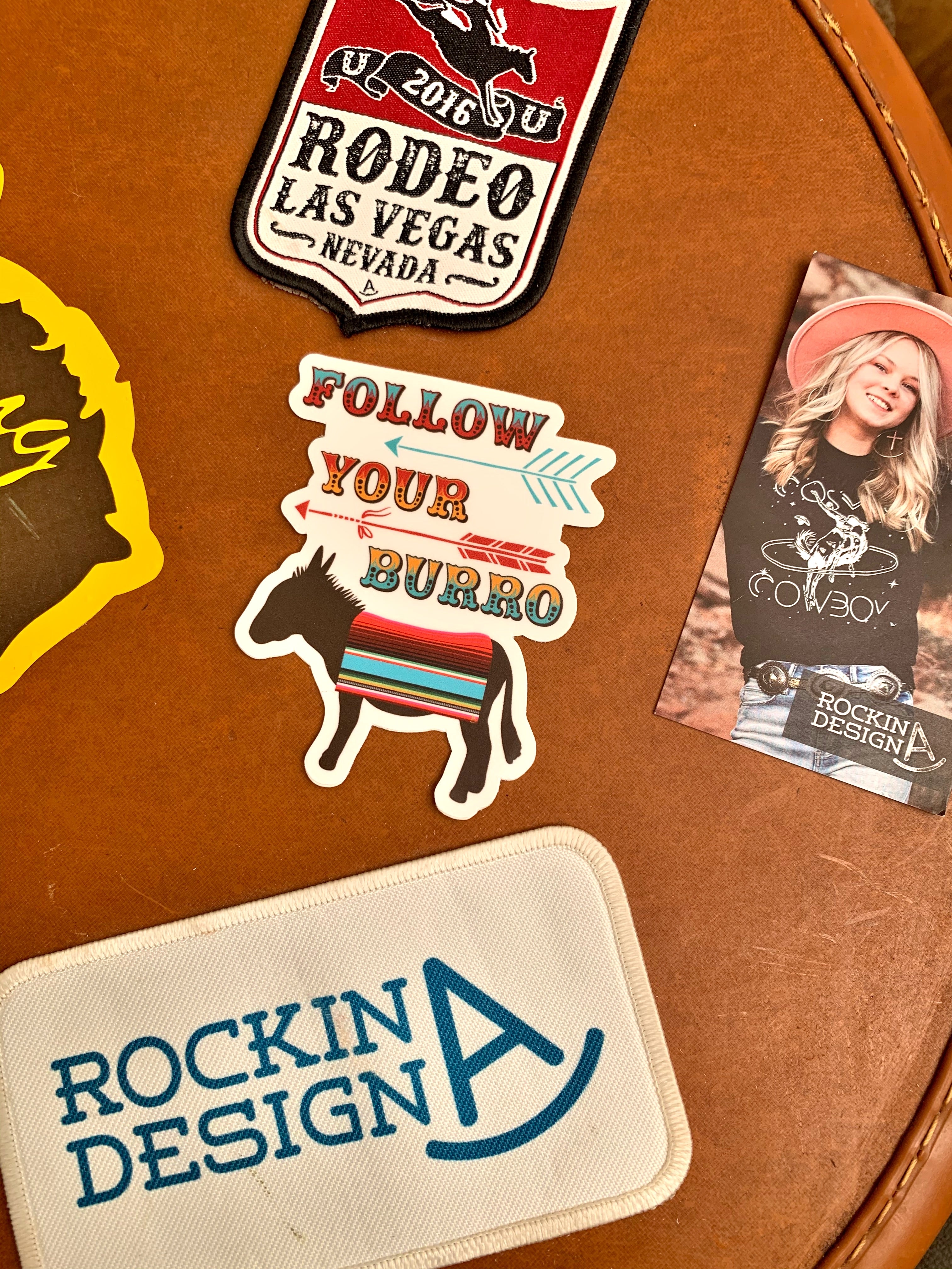 Sticker - Follow Your Burro – Rockin A Wholesale